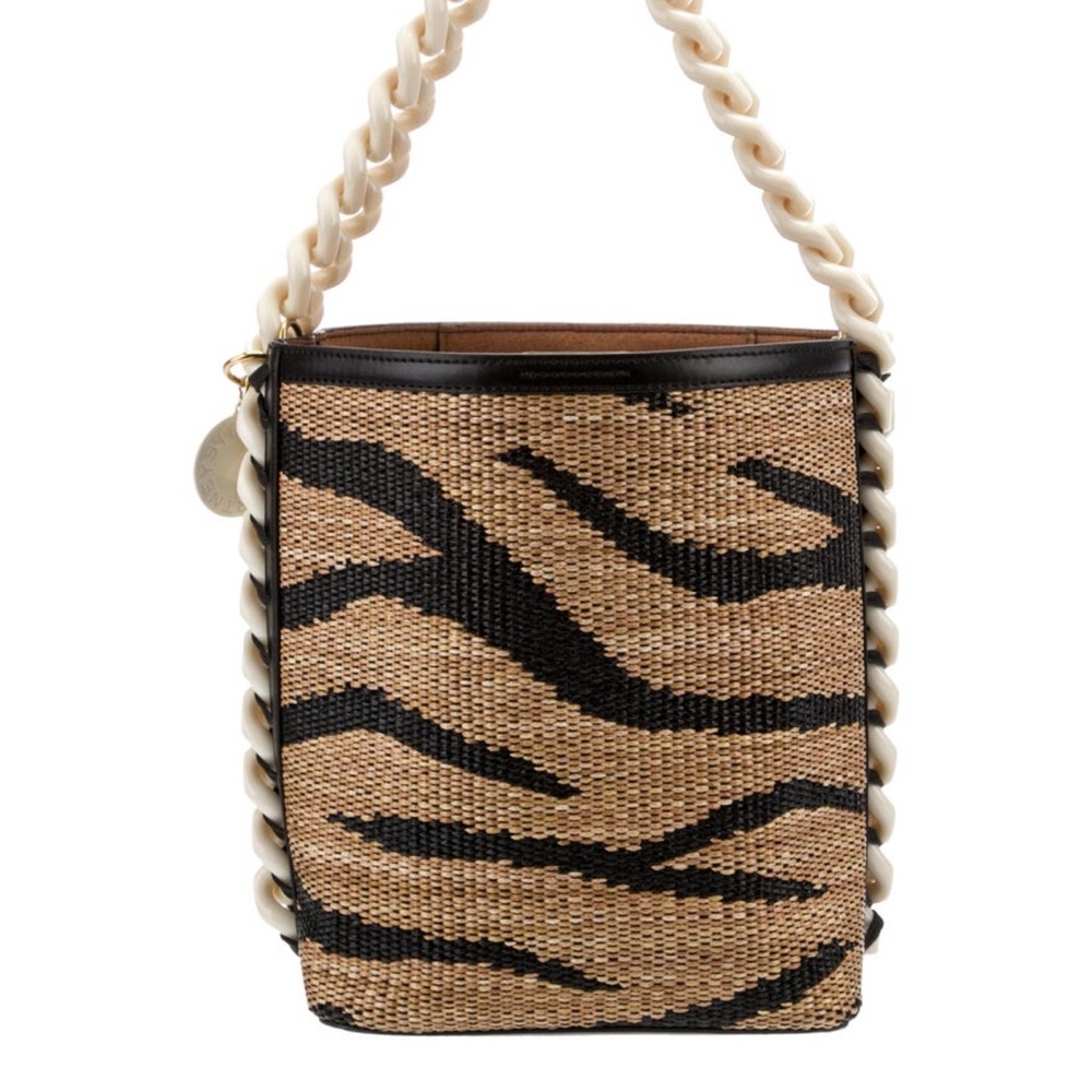 Stella McCartney Woven Bucket Bag